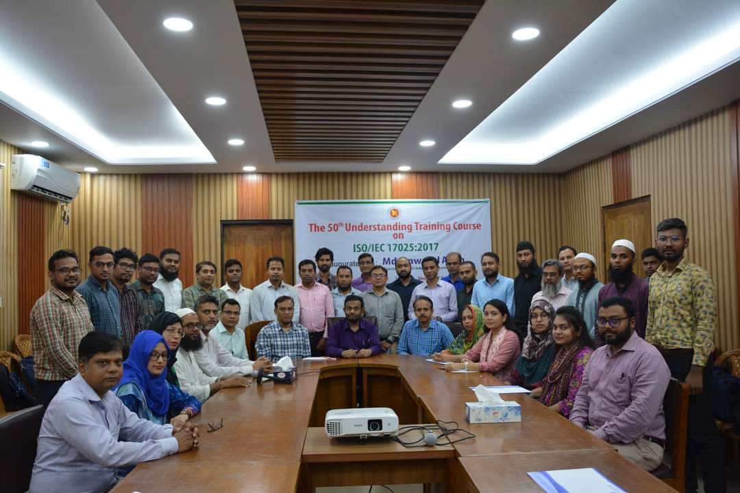 BAB-BTF Organized 50th BAB Understanding Training Course on ISOIEC 170252017